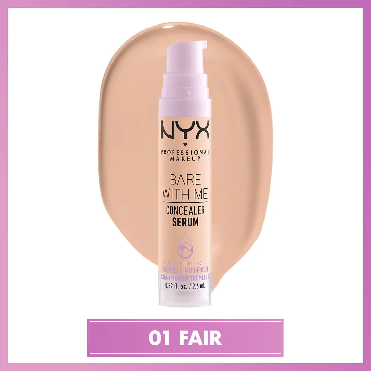 Nyx Professional Makeup Bare With Me Concealer Serum 03 vanilla