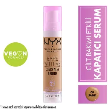 Nyx Professional Makeup Bare With Me Concealer Serum 08 sand