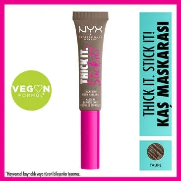 Nyx Professional Makeup Thick It Stick It Eyebrow Mascara Taupe