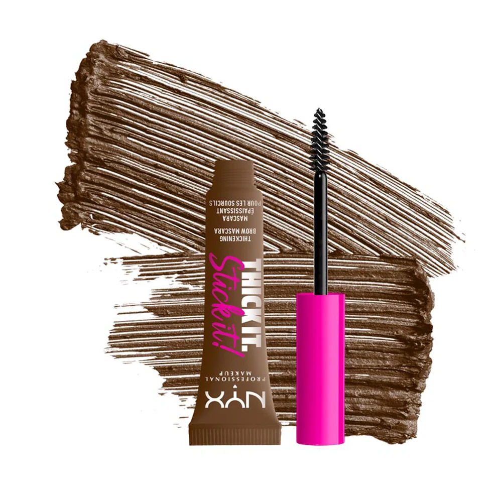 NYX ماسكارا الحواجب تيك إت ستيك إت من نيكس بروفيشنال ميك أب بني رمادي