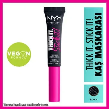 Nyx Professional Makeup Thick It Stick It Eyebrow Mascara Black