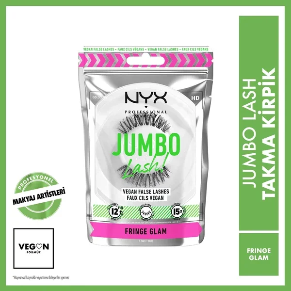 Nyx Professional Makeup Jumbo Lash False Eyelashes Fringe Glam