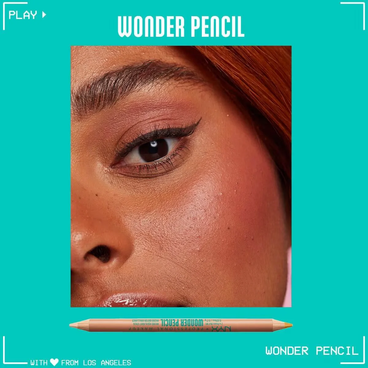 Nyx Professional Makeup Wonder Pencil Double-sided Highlighter &amp; Concealer Pencil Deep