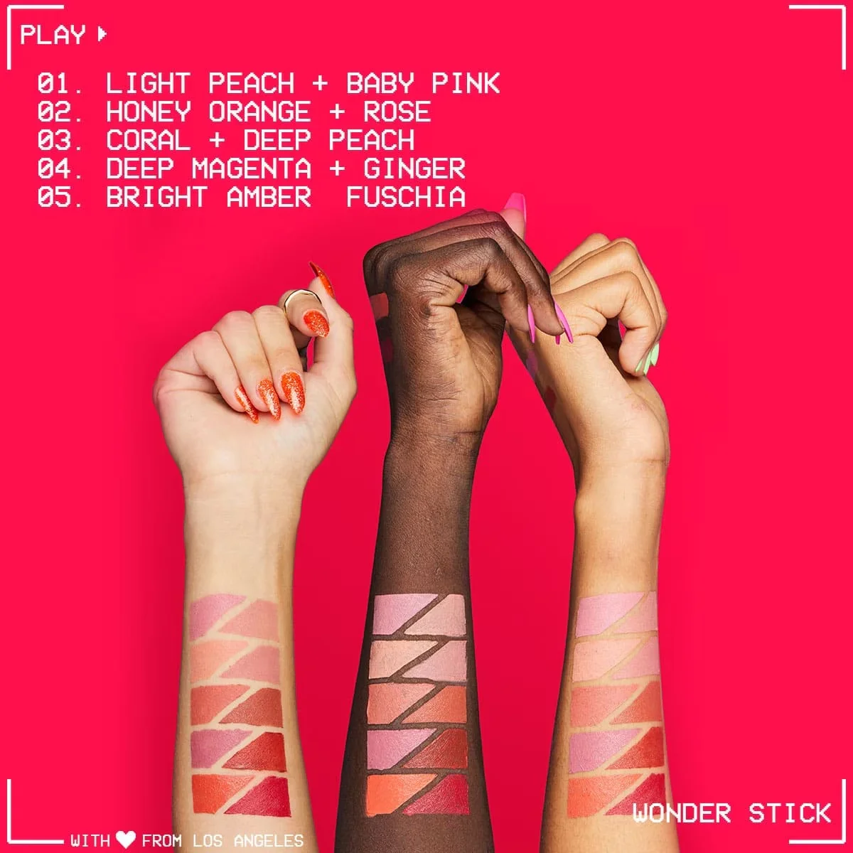 Nyx Wonder Stick Doppel-Seitiger Creme Rouge - Hellpfirsich &amp; Rosa