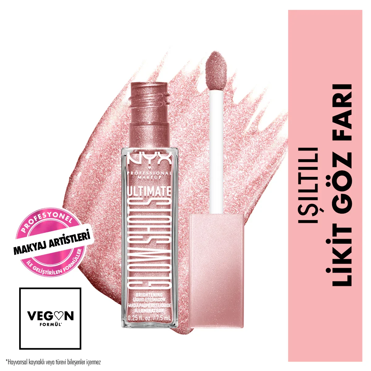 ظلال عيون سائلة لامعة 04 جريب فروت جلو من نيكس NYX