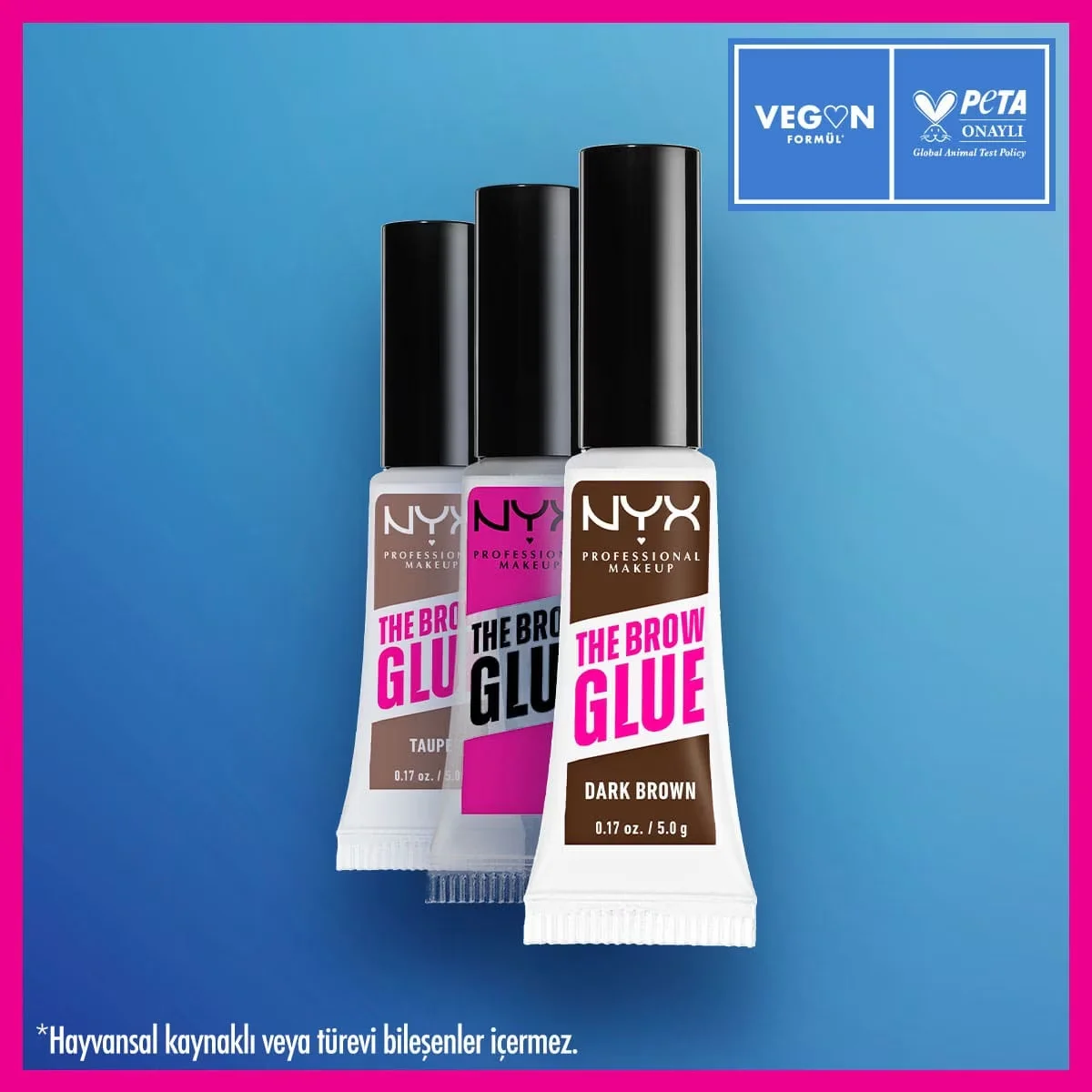 Nyx Professional Makeup The Brow Glue Instant Brow Styler Eyebrow Fixing Mascara Taupe