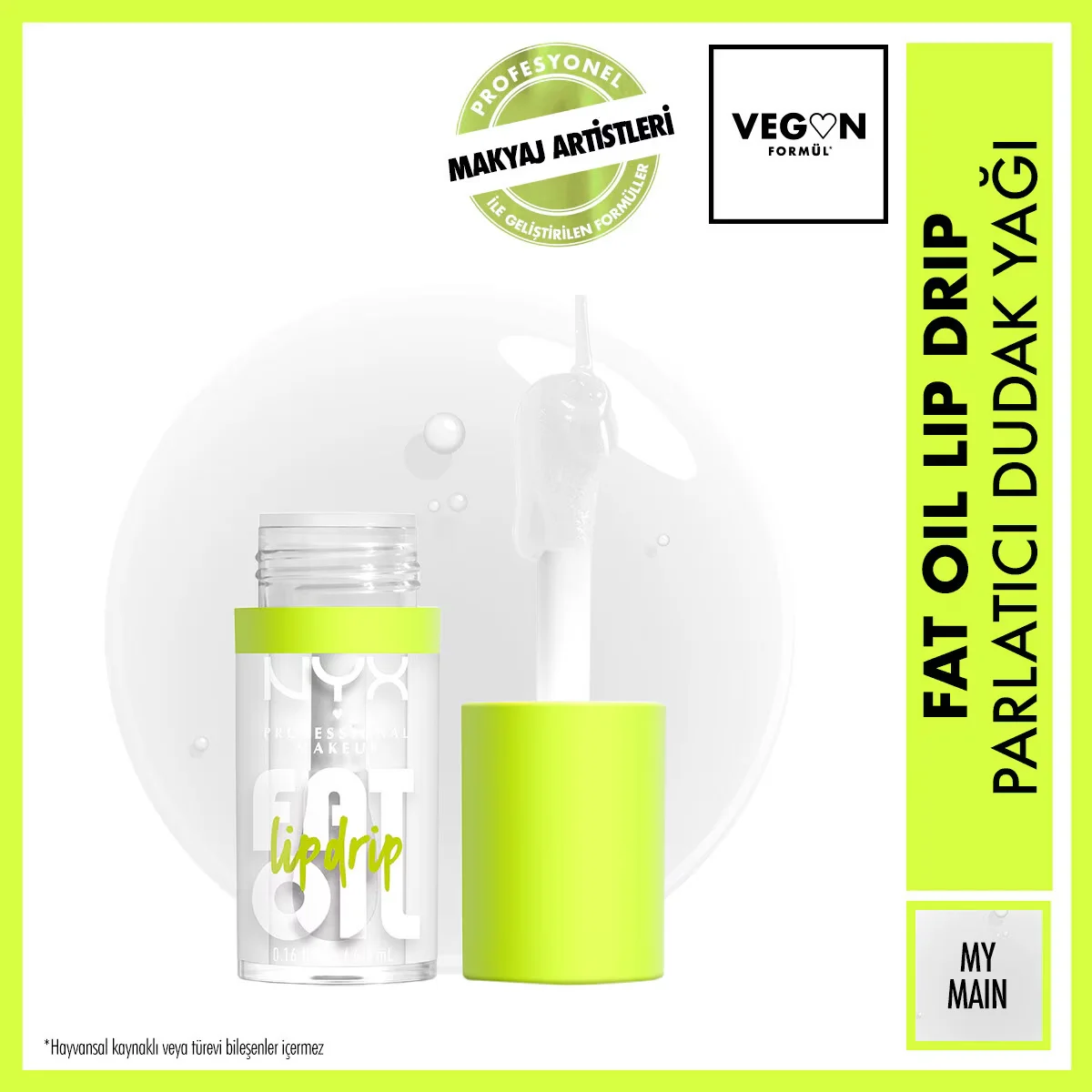 Nyx Professional Makeup Fat Oil Lip Drip Shine Lip Oil My Main