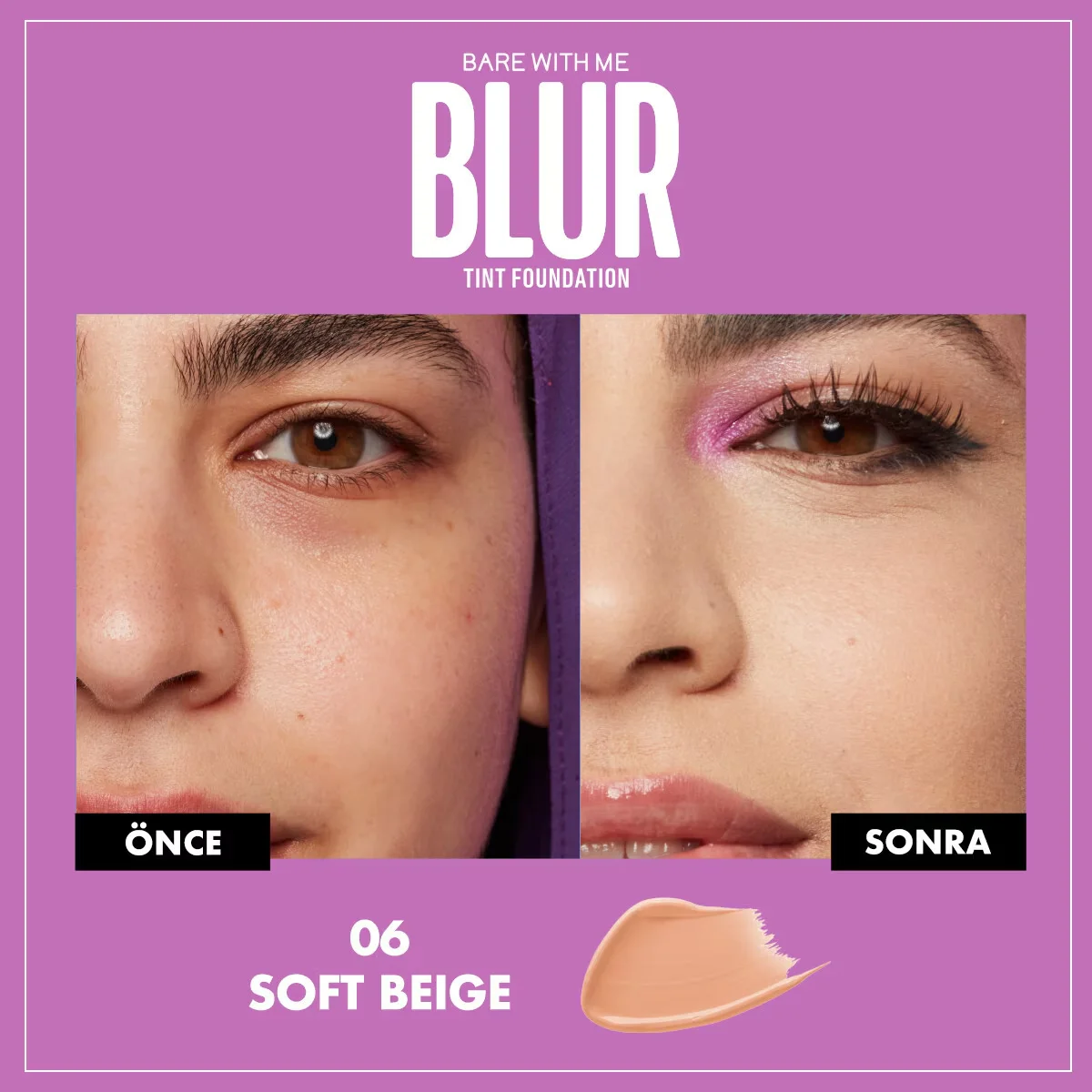 NYX Blur Tint Skin Filter Foundation - 06 Soft Beige