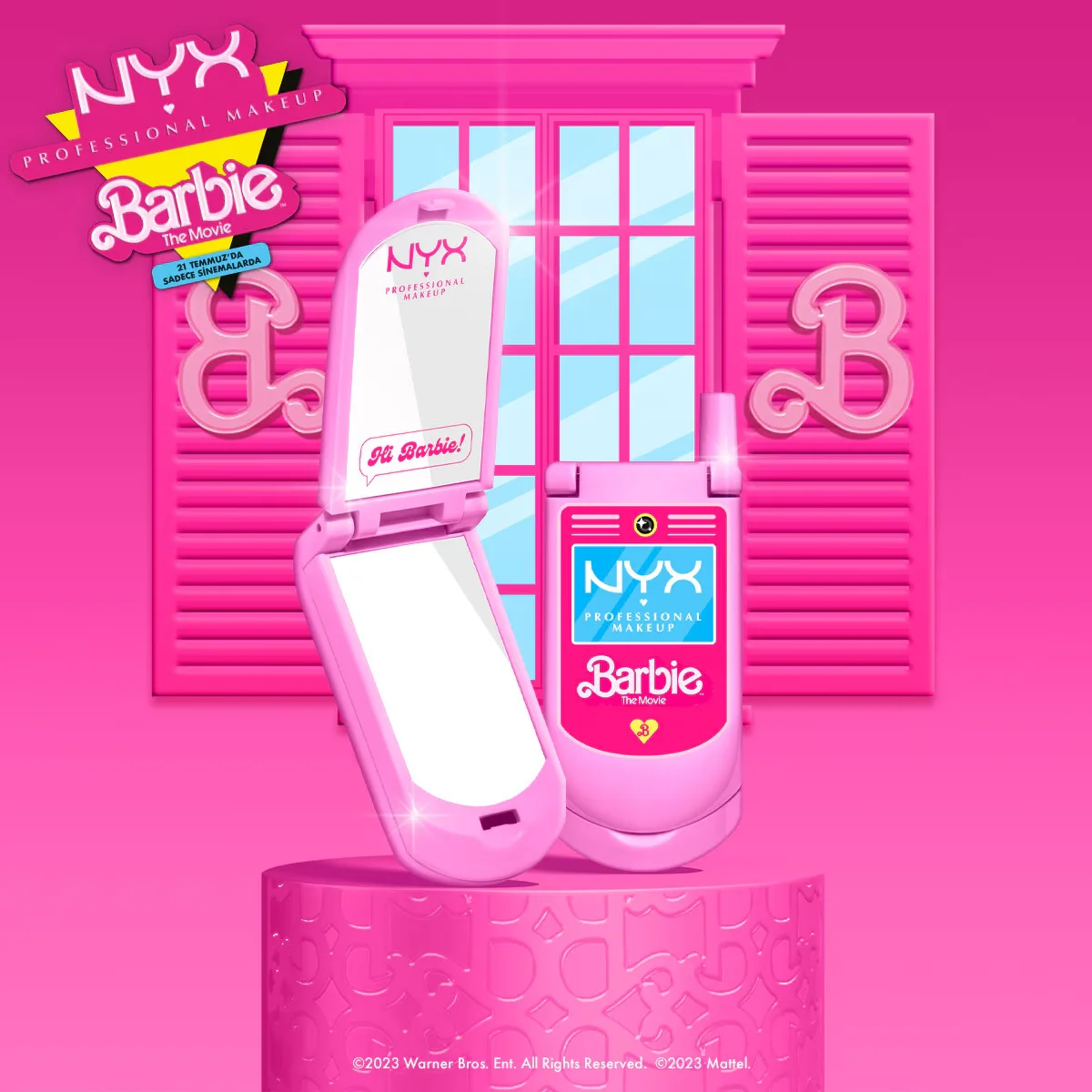 Nyx Professional Makeup Barbie Makeup Mirror