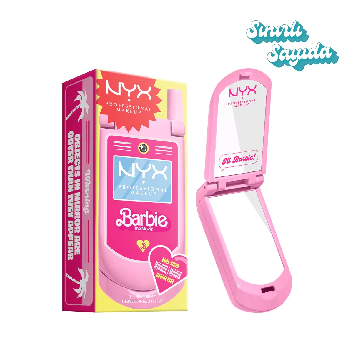 NYX Limited Edition Barbie LED Schminkspiegel