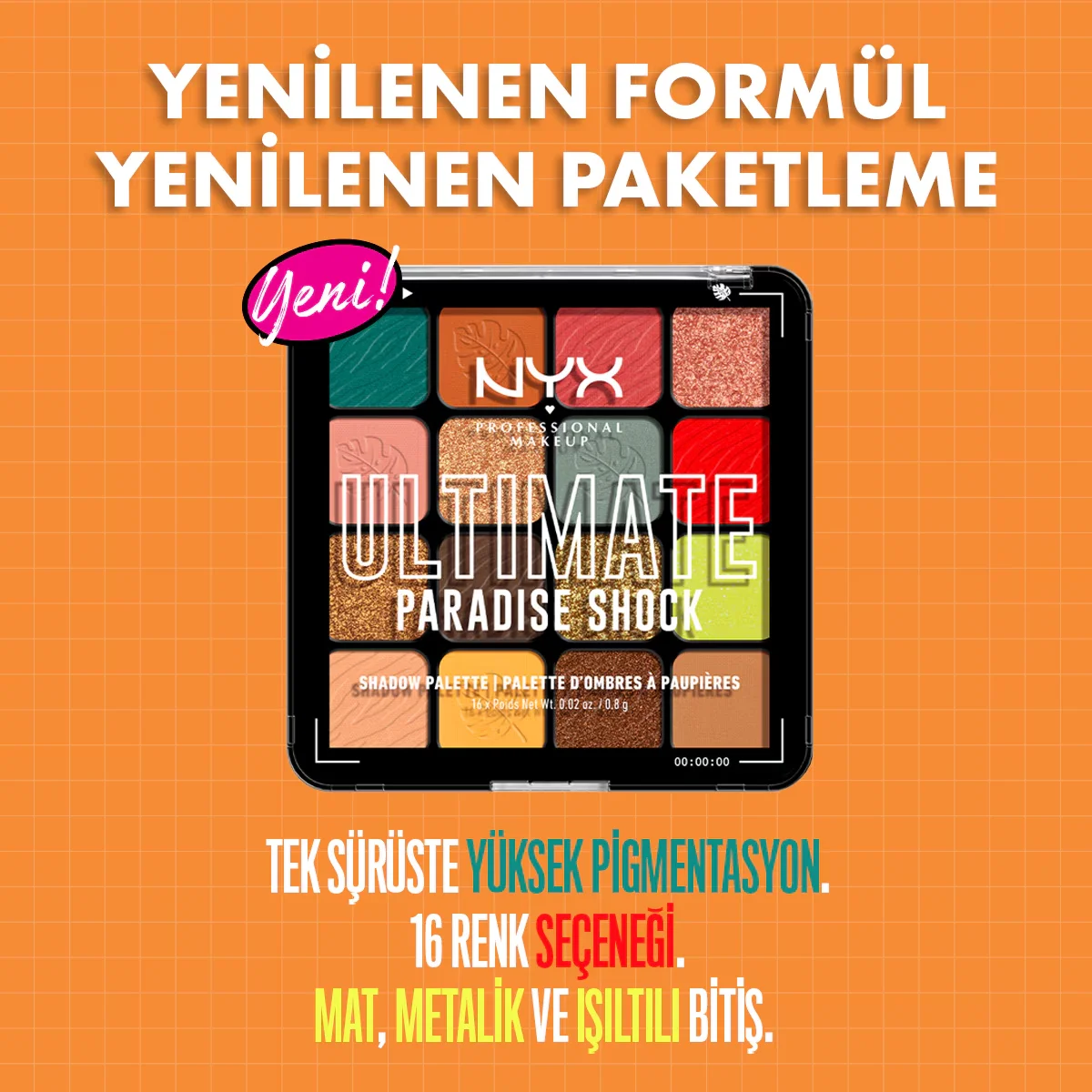 NYX Ultimate Lidschattenpalette