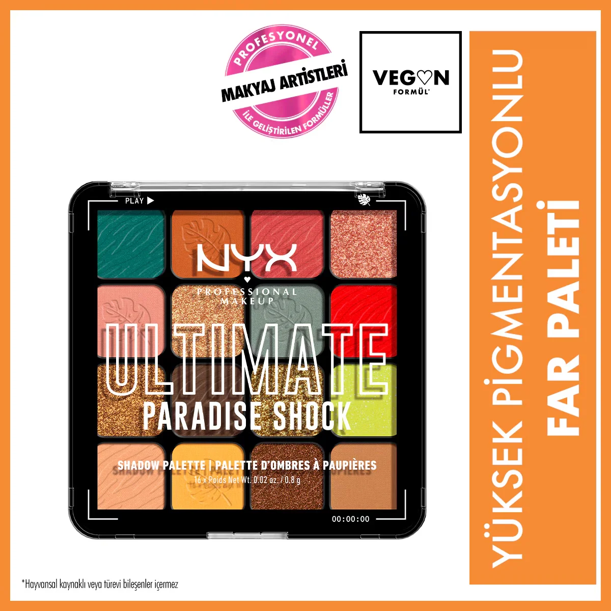 NYX Ultimate Lidschattenpalette