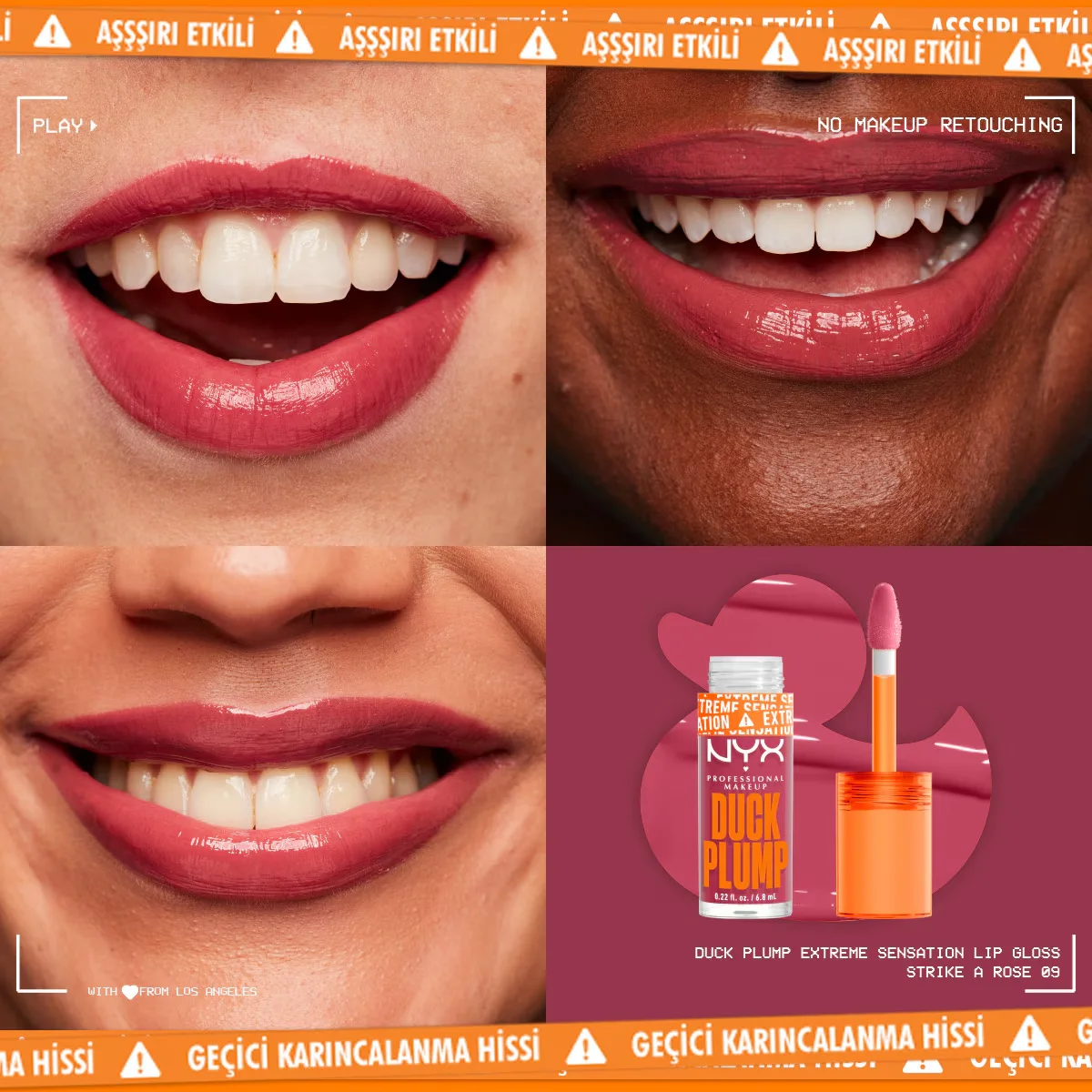 NYX Duck Plump Lip Gloss 09 - Vollere Lippen mit Ingwerextrakt