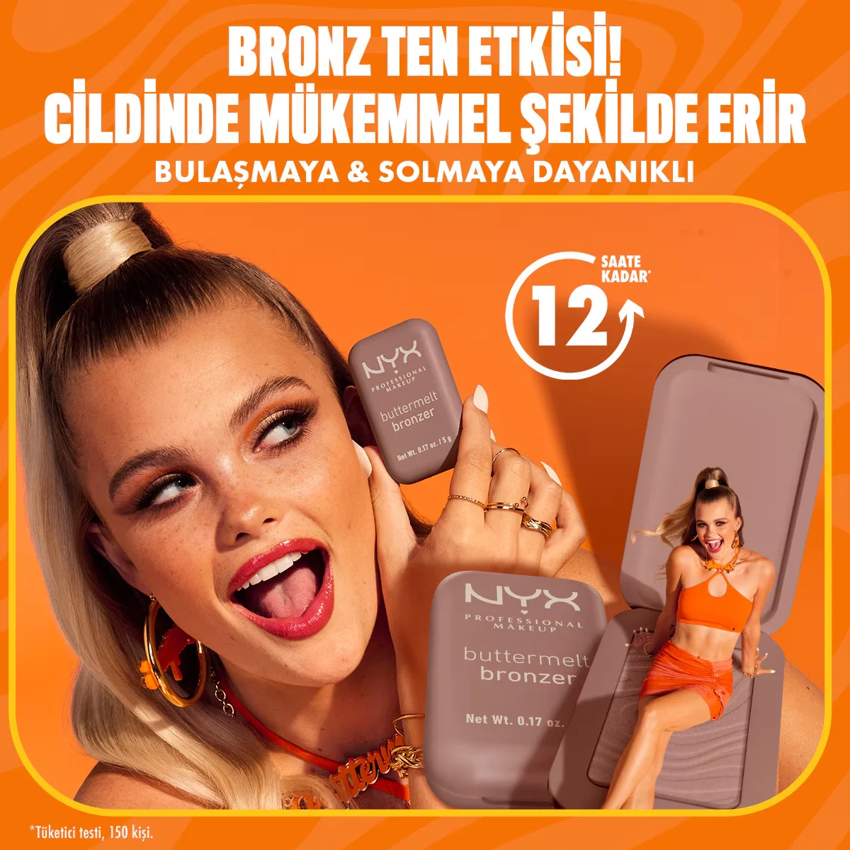 Бронзер Buttermelt 03 Deserve Butta от Nyx Professional Makeup