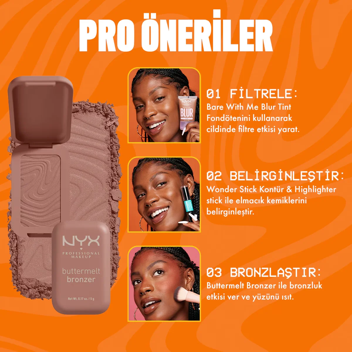 Nyx Professional Makeup Buttermelt Bronzer 04 butta Buscuit