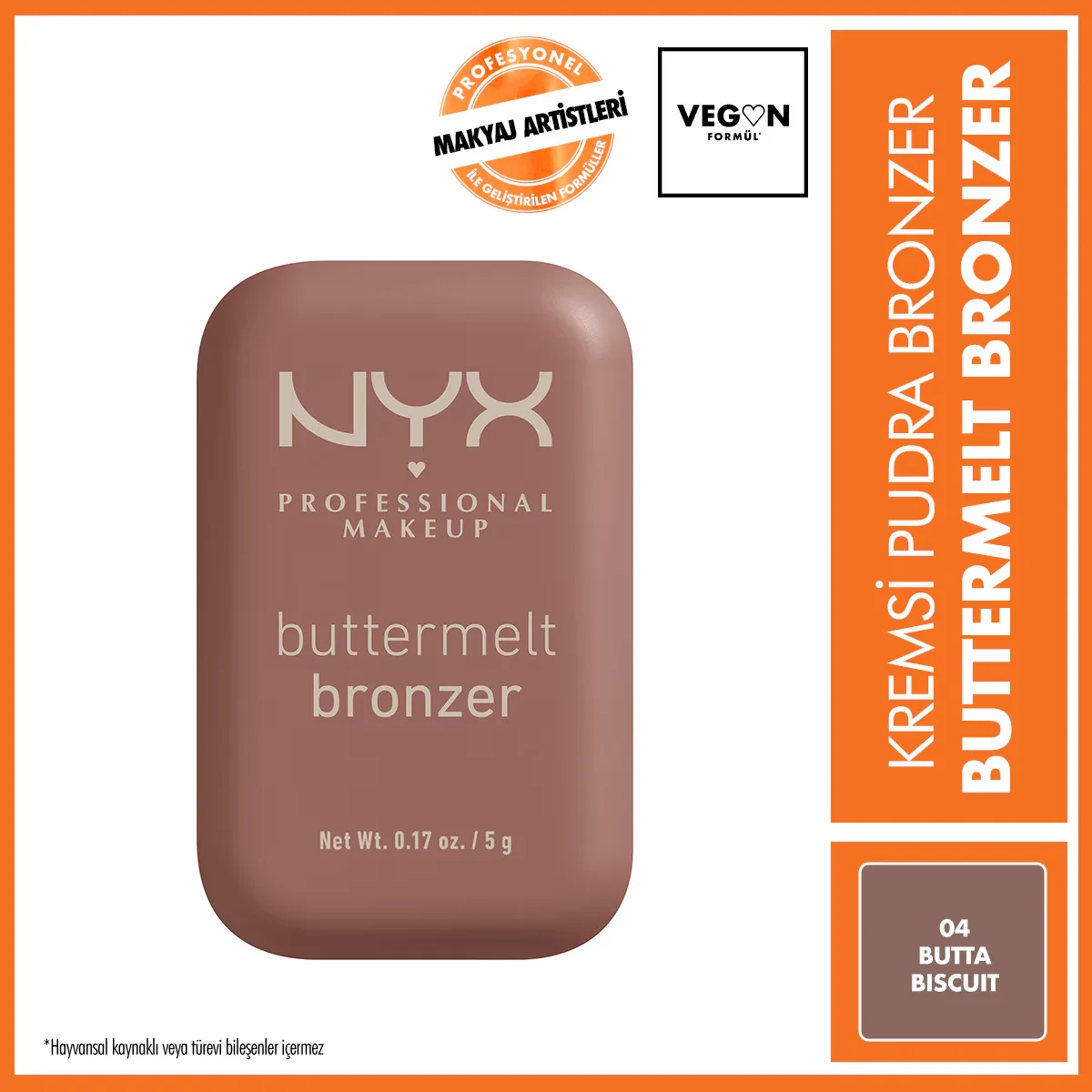 Nyx Professional Makeup Buttermelt Bronzer 04 butta Buscuit