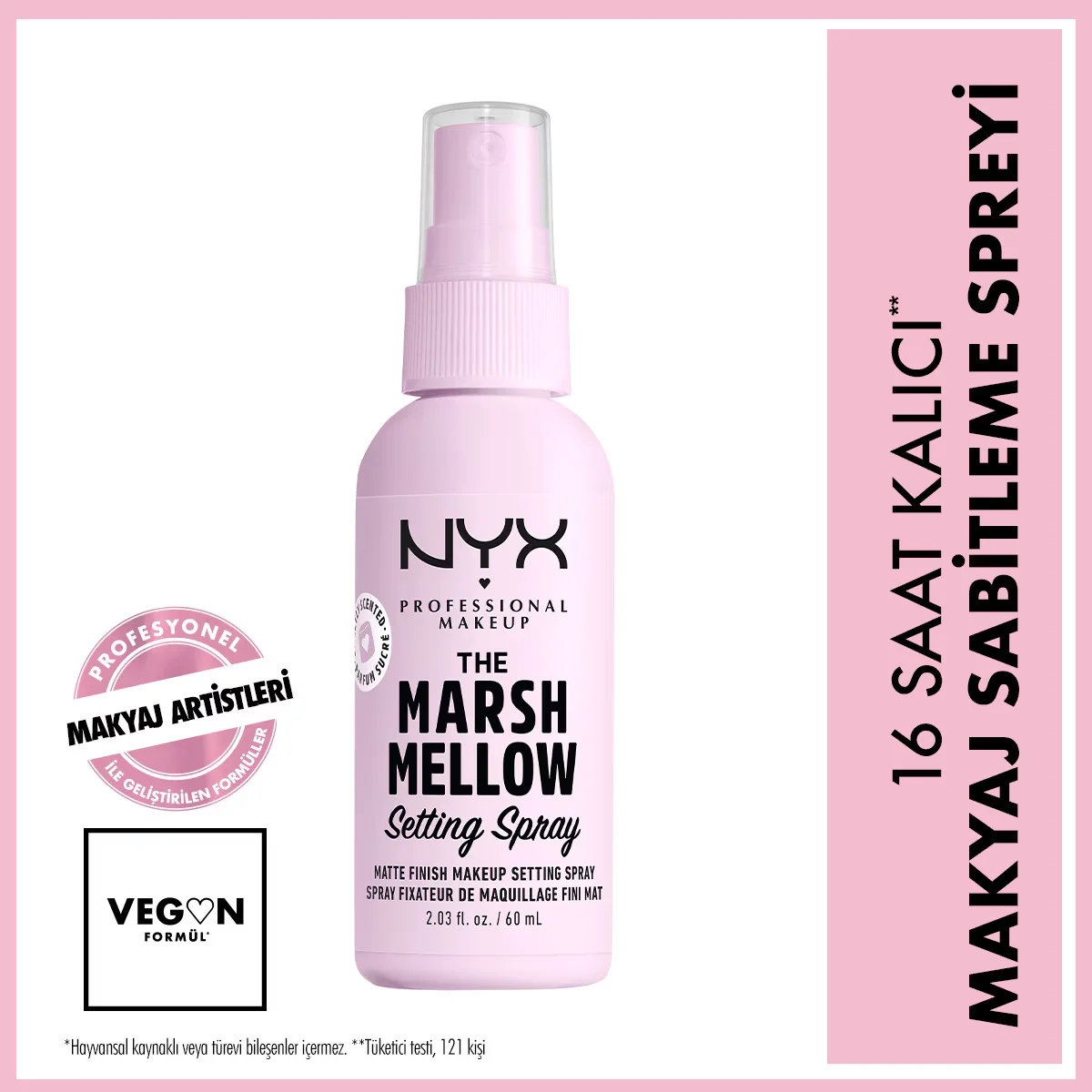 NYX بخاخ تثبيت المكياج من نيكس بروفيشنال ميك أب مارشميلو