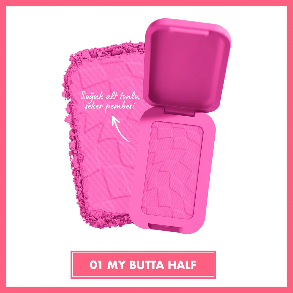 NYX Buttermelt Blush Cremepuder - 01 My Butta, 12 Stunden Haltbarkeit