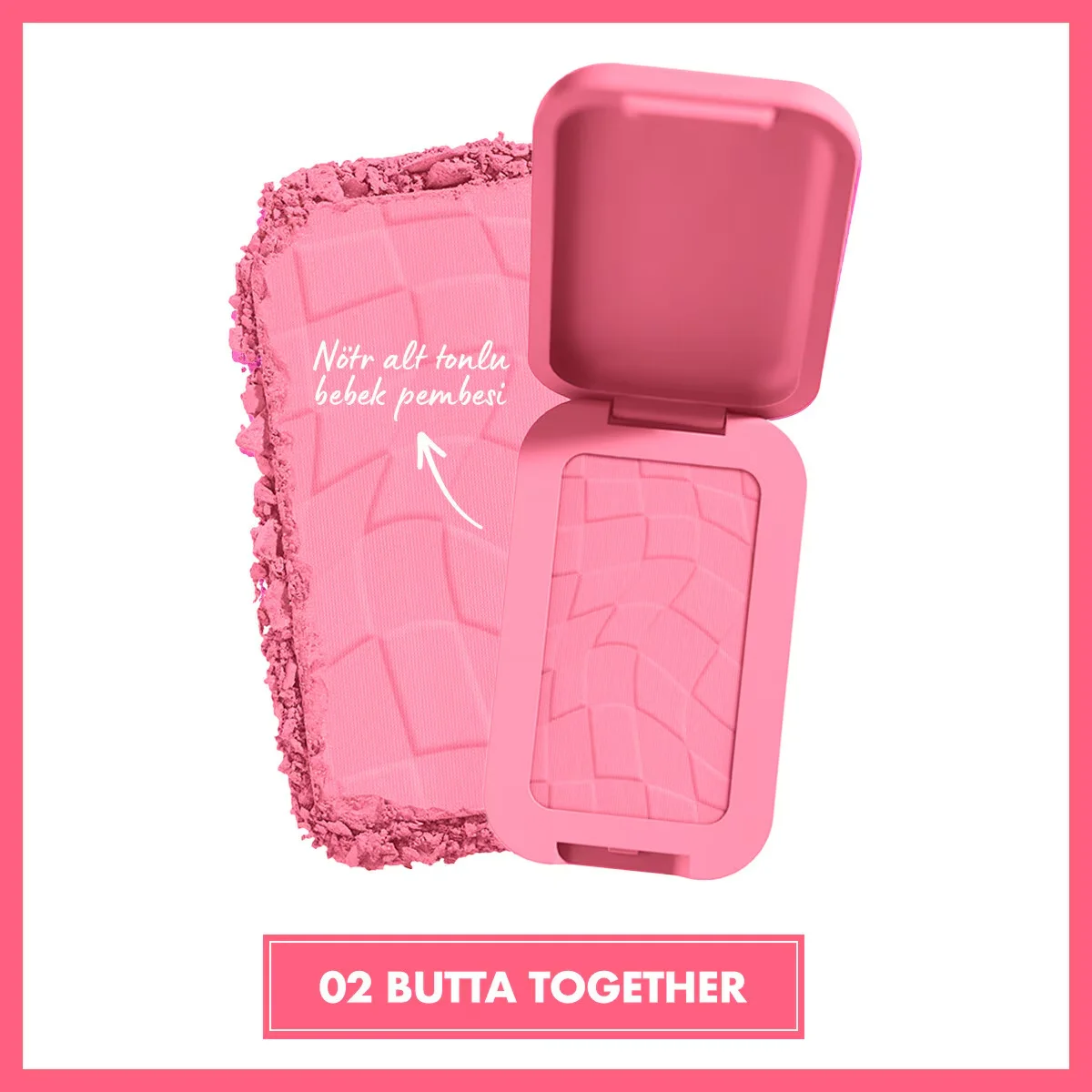 Nyx Professional Makeup Buttermelt Blush Creamy Powder Blush Butta Together