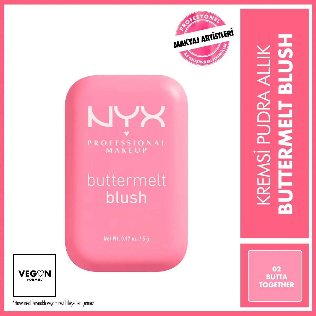 بلوش كريمي بودرة من نيكس NYX