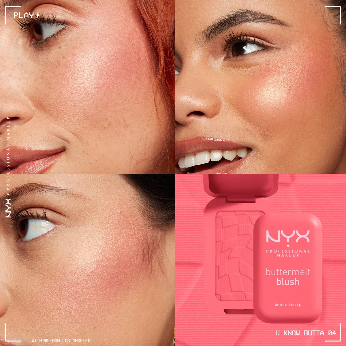 بلوش كريمي بودرة 04 من نيكس NYX