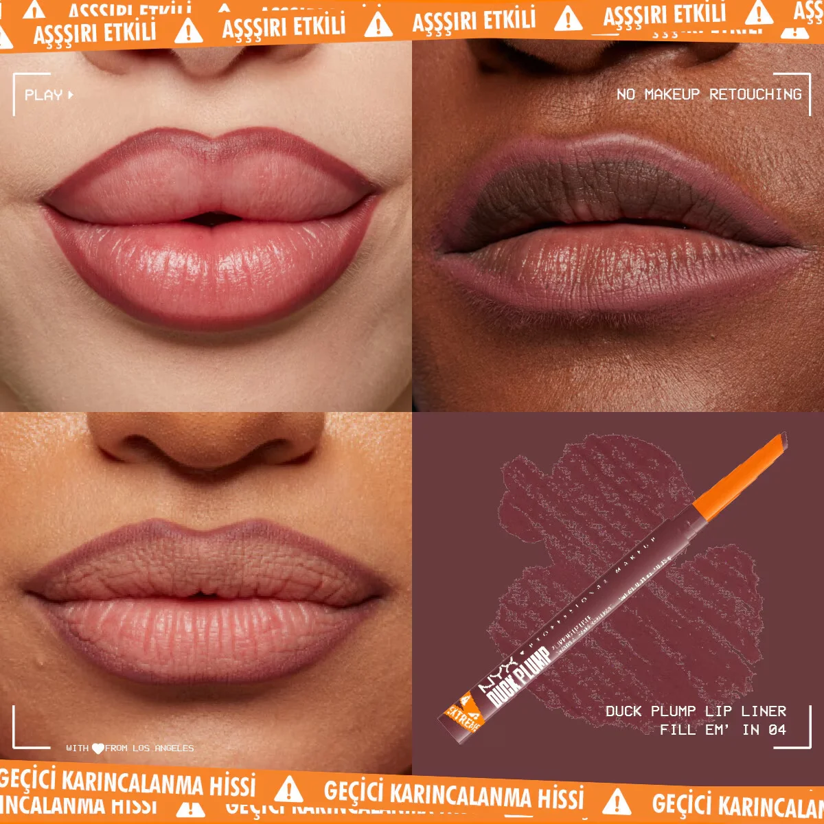 NYX قلم تحديد الشفاه داك بلامب من نييكس بروفيشنال ميك أب