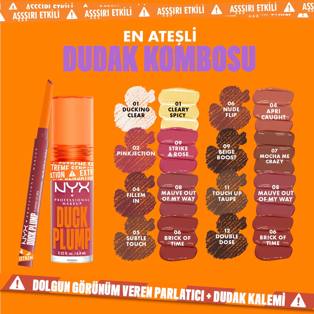 NYX قلم تحديد الشفاه داك بلامب من نييكس بروفيشنال ميك أب