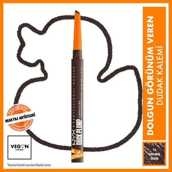 Nyx Professional Makeup Duck Plump Lip Pencil Double Dose