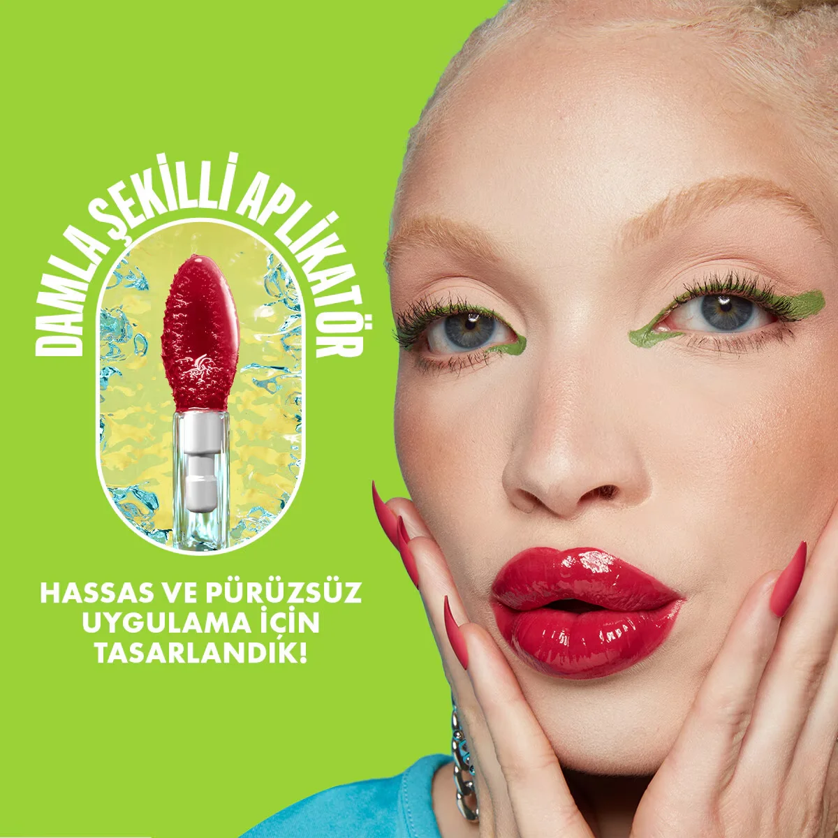 NYX Lip I.V. Vitamin-Infused Gloss &amp; Tint - Dripping in Rose
