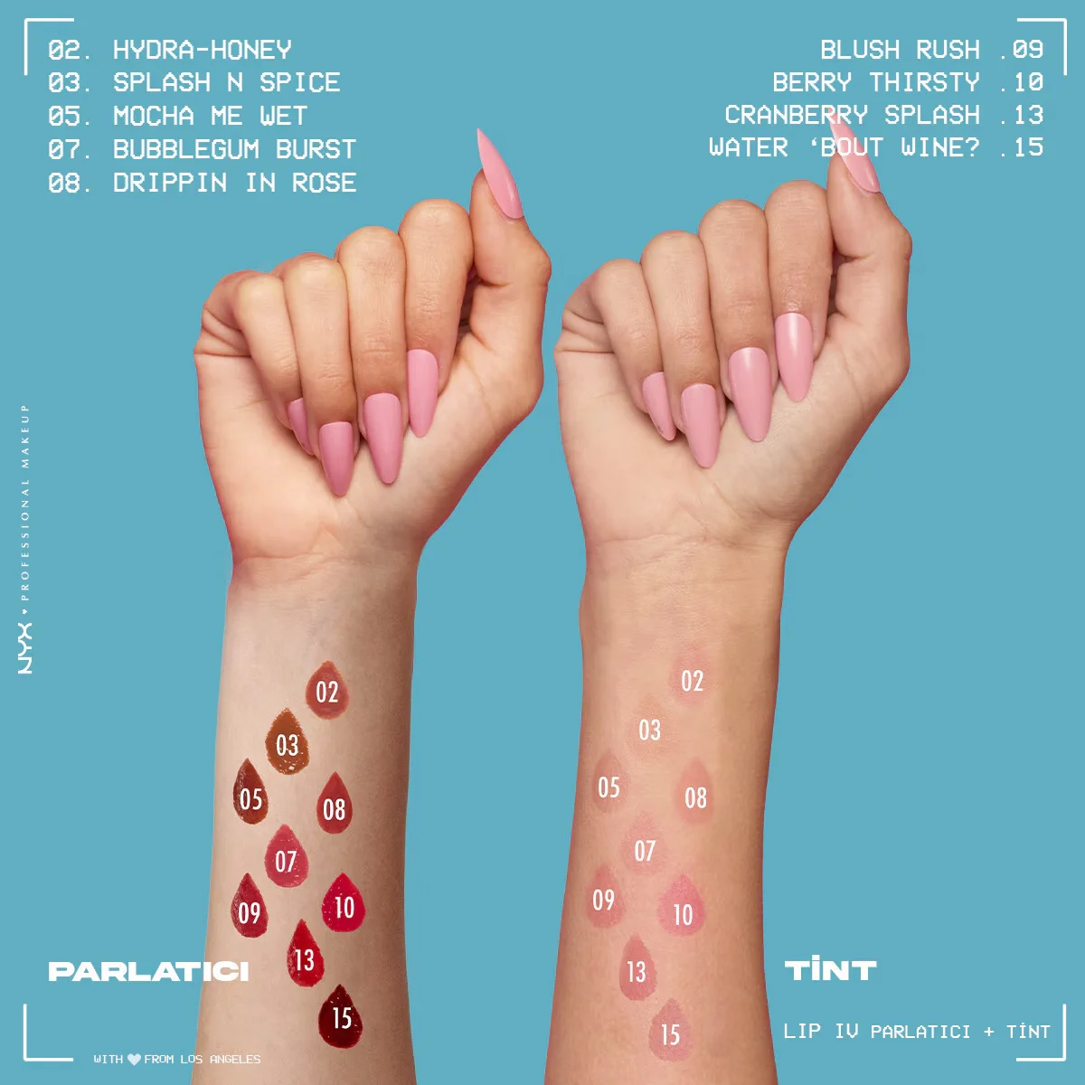 NYX Lip I.V. Vitamin-Infused Gloss &amp; Tint - Cranberry Splash