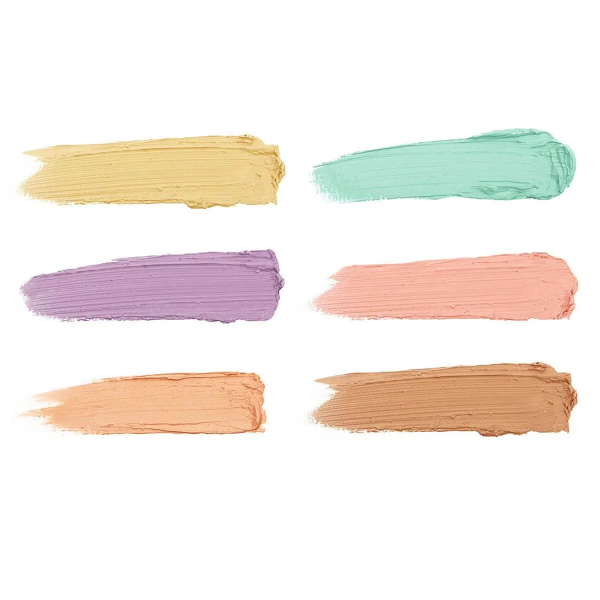 Nyx Farbkorrekturpalette - 6 Farbtöne für strahlende Haut