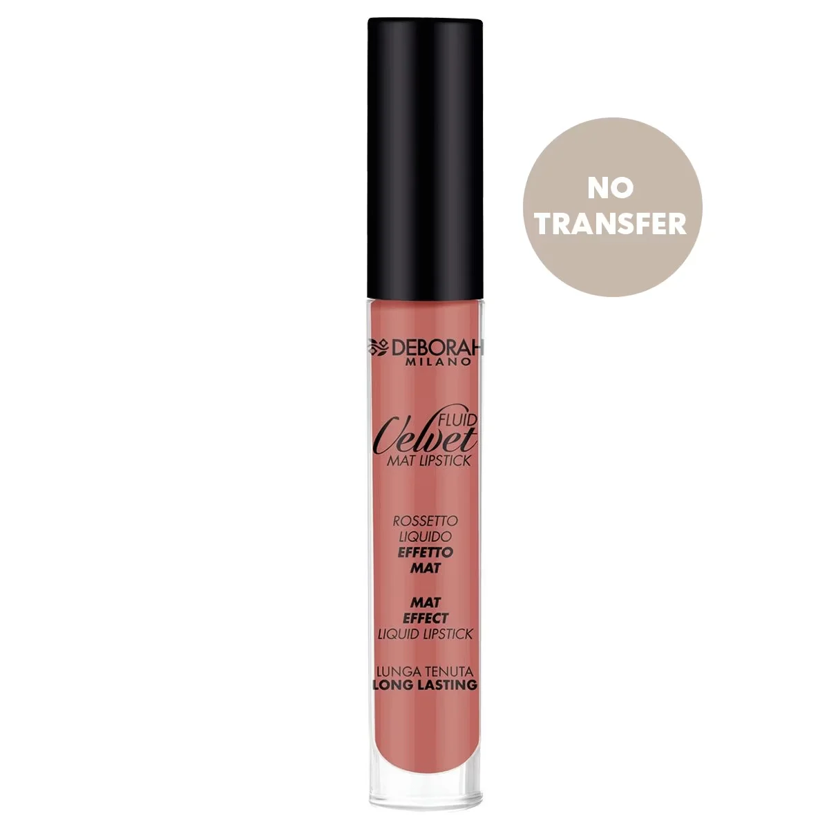 Deborah Fluid Velvet Matte Liquid Lipstick No: 1 antique Rose