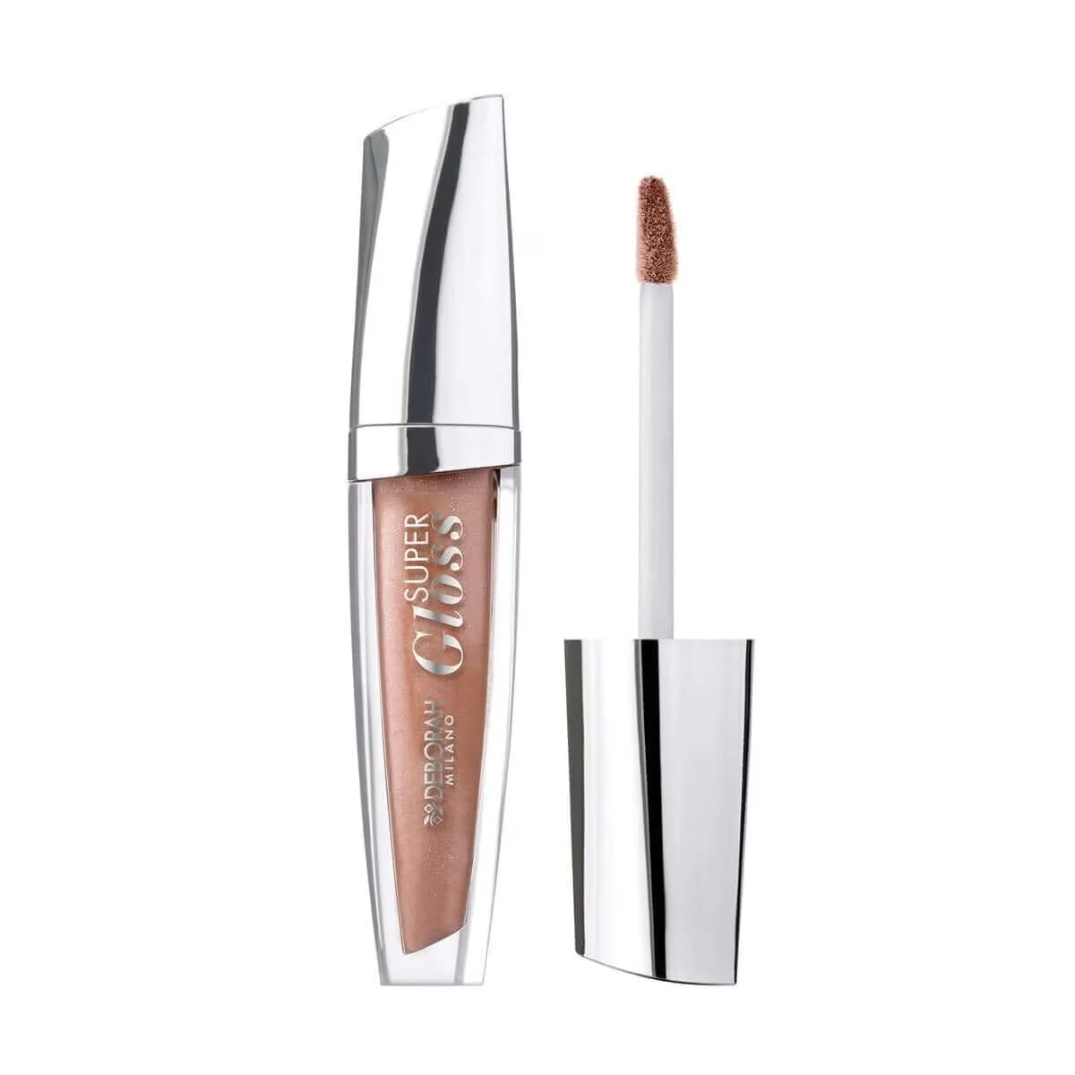 Deborah Super Gloss Nr. 08 - Perliges Kastanien-Lippen-Glanz