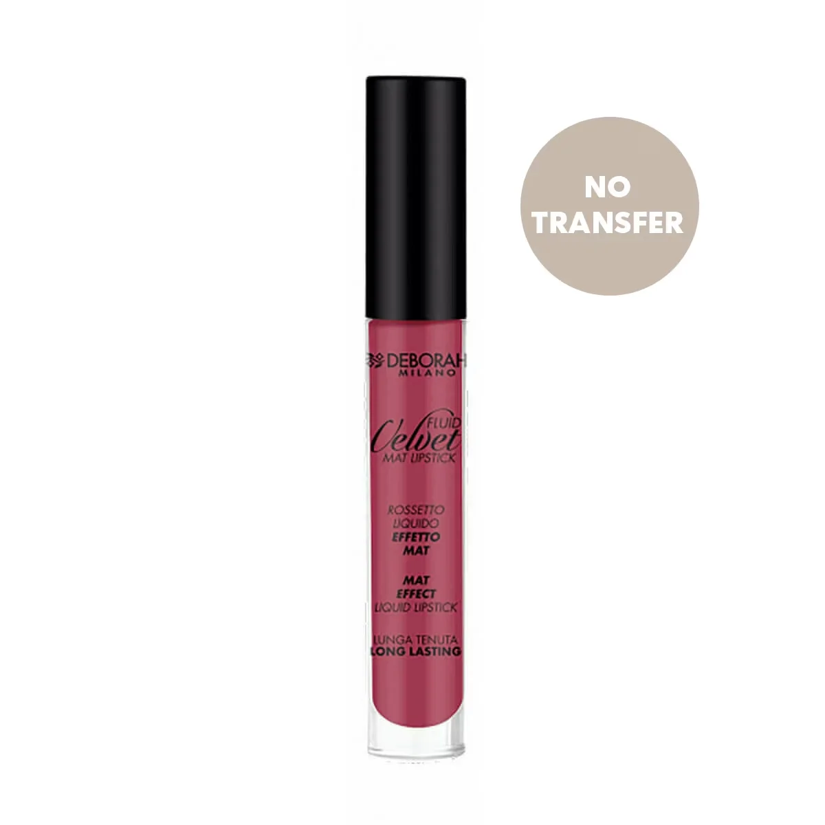 Deborah Fluid Velvet Matte Lippenstift Nr. 15 - Lilac, Langanhaltend