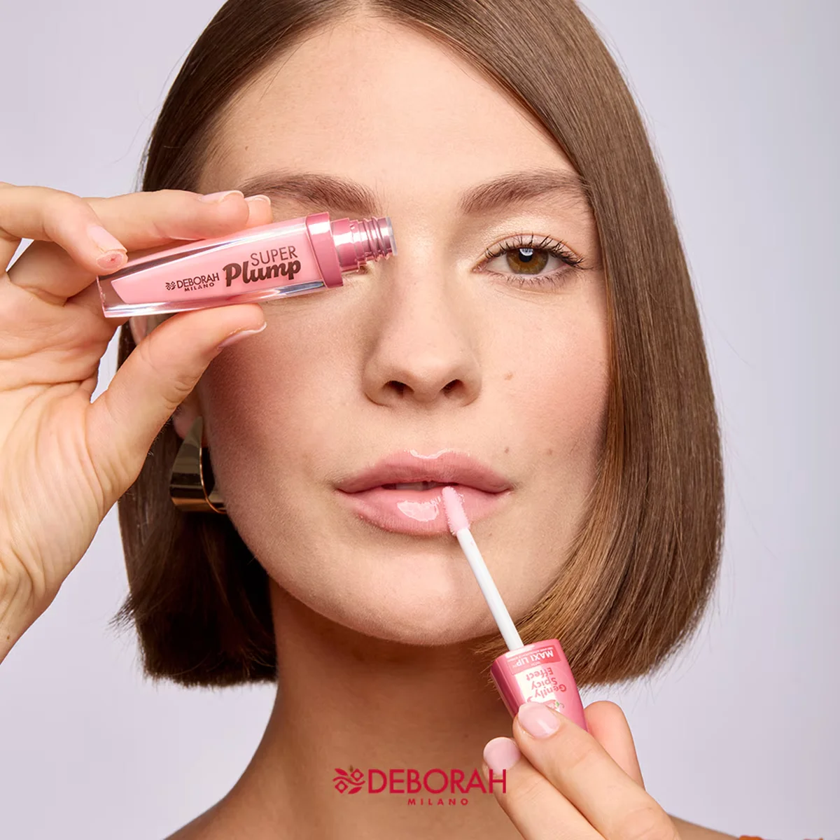 Deborah Super Plump Lip Gloss - Vollere Lippen, Natürlicher Glanz