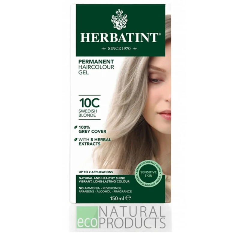 Herbatint Hair Dye 10 c Swedish Blonde