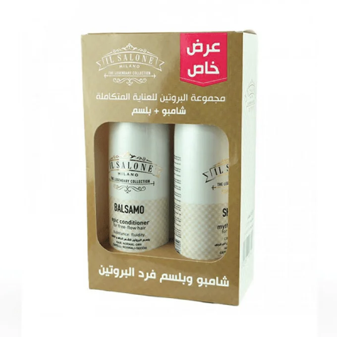 El Salon Milano Protein Smoothing Shampoo and Conditioner Set