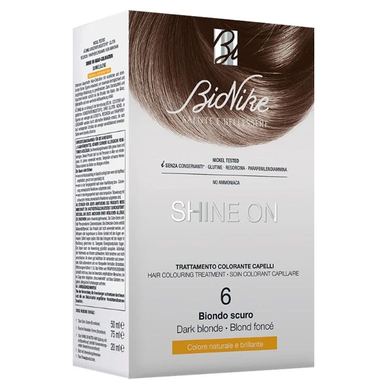 Bionike Shine On Hair Coloring Kit Dark Blonde No:6