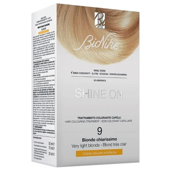 Bionike Shine On Hair Coloring Kit Very Light Blonde No:9