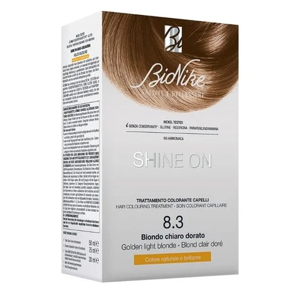 Bionike Shine On Hair Coloring Kit Golden Blonde No: 8.3