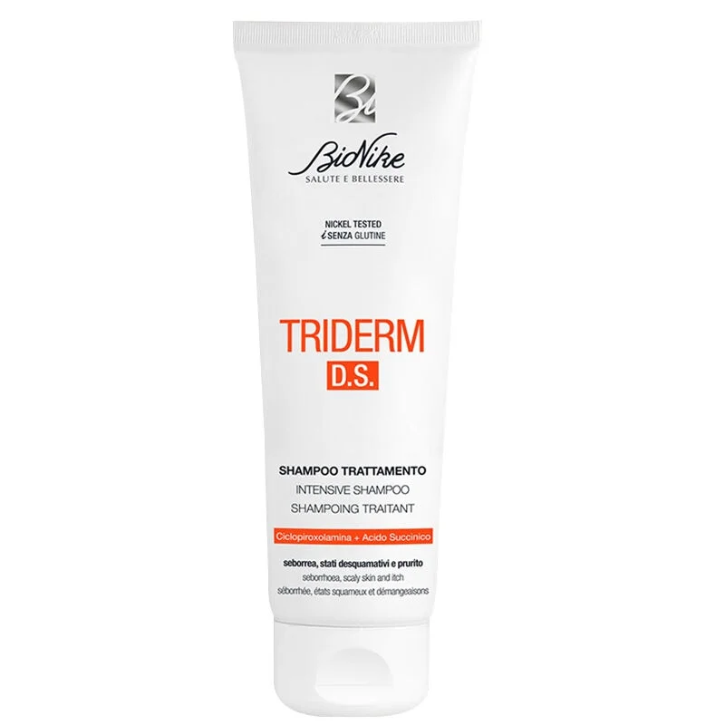 Bionike Triderm D.s Shampoo For Oily Hair With Dandruff 125 ml