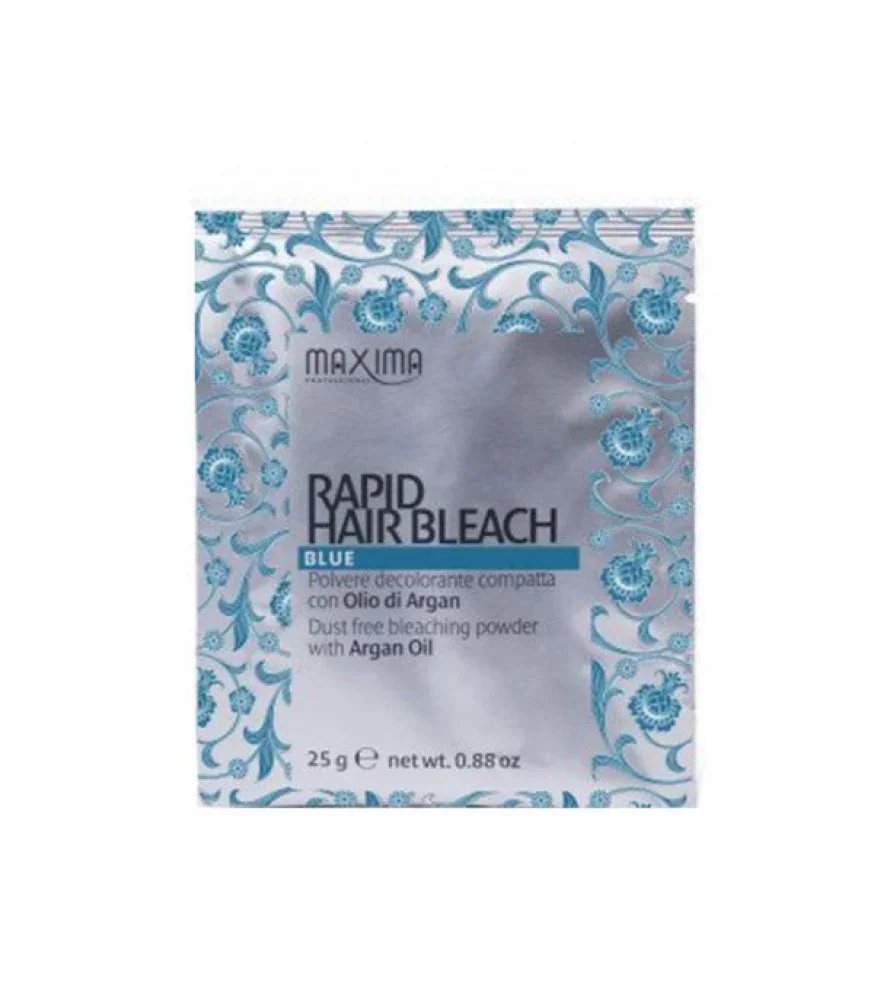 Maxima Blue Hair Bleaching Powder with Argan Oil 25g