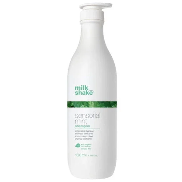 Milk Shake Mint Shampoo 1000 ml - Refreshing Sensory Cleanse