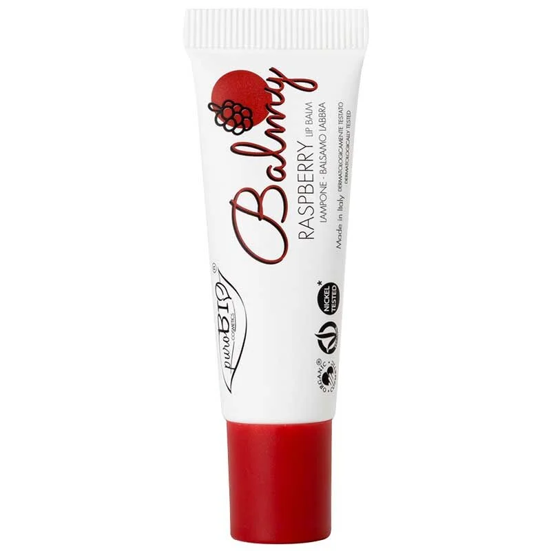 Purobio Cosmetics Organic Lip Balm 10 ml - Raspberry