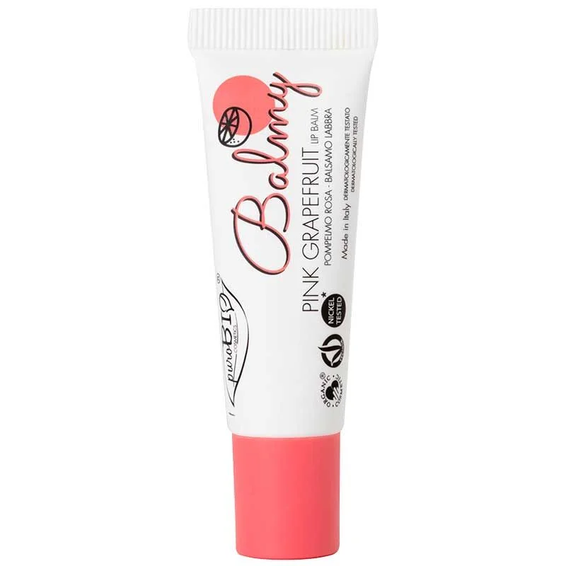Purobio Cosmetics Organic Lip Balm 10 ml - Pink Grapefruit