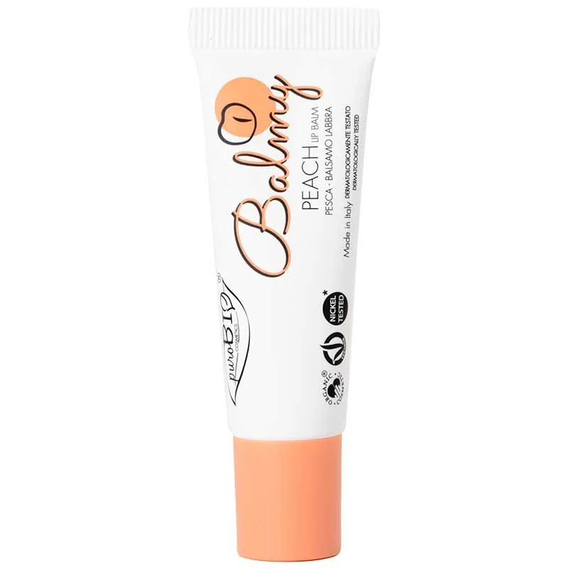 Purobio Cosmetics Organic Lip Balm 10 ml - Peach