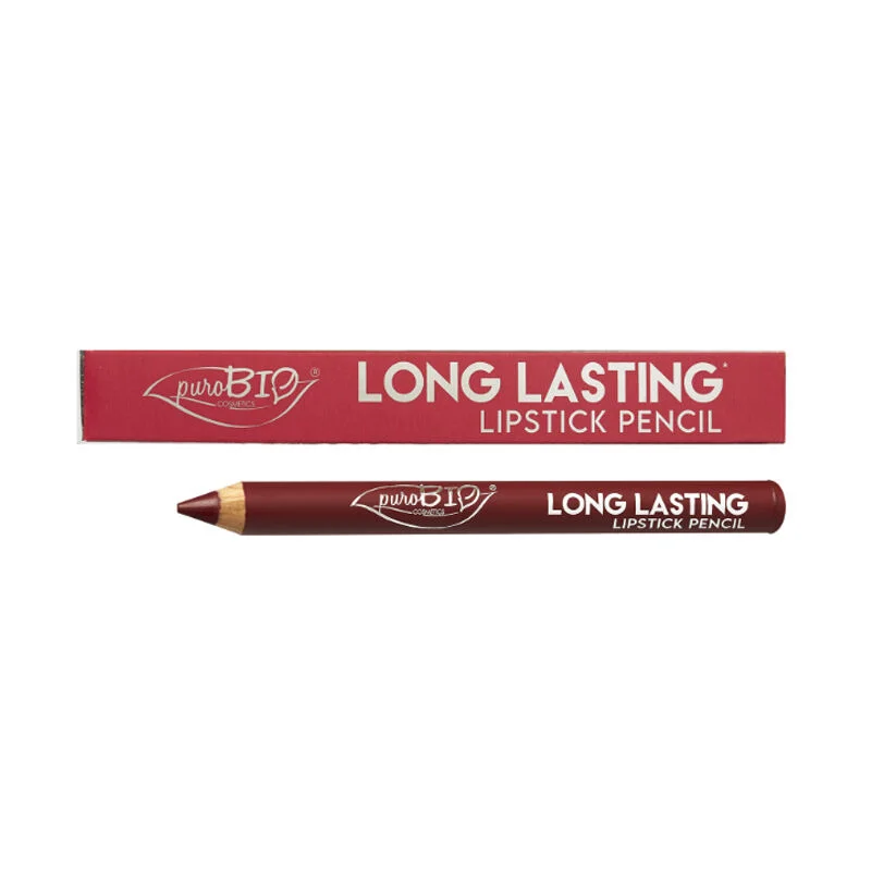 Purobio Long Lasting Lipstick Pencil 3.0 g - Strawberry Red