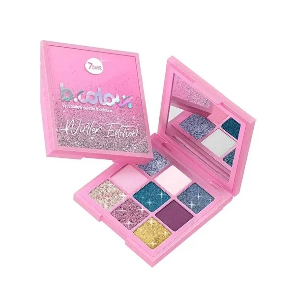 7Days B.Colour Eyeshadow Palette 02 Magic and Fancy, Winter Edition 1 pcs