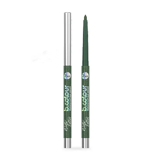 7Days B.Colour Waterproof Eyeliner Winter Edition, 01 Christmas Tree 1 pcs