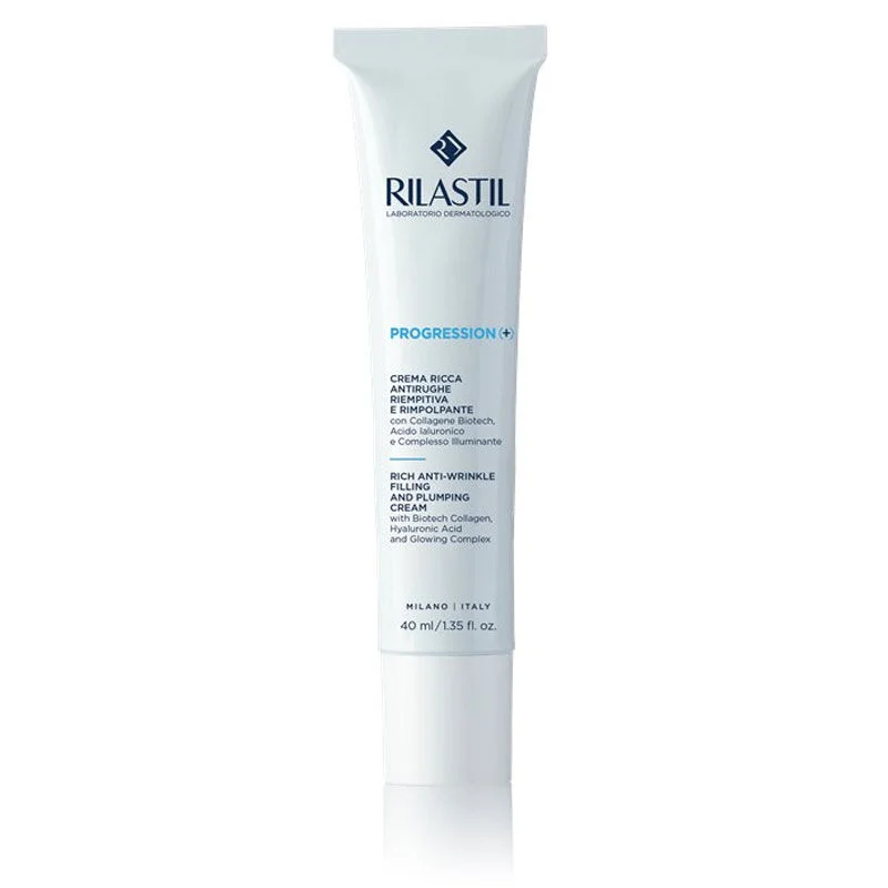 Rilastil Progression+ Rich Anti Wrinkle Filling And Plumping Cream 40 ml